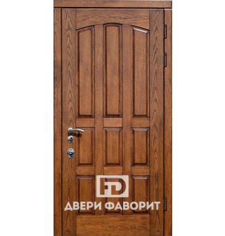 металлическая входная дверь в коттедж