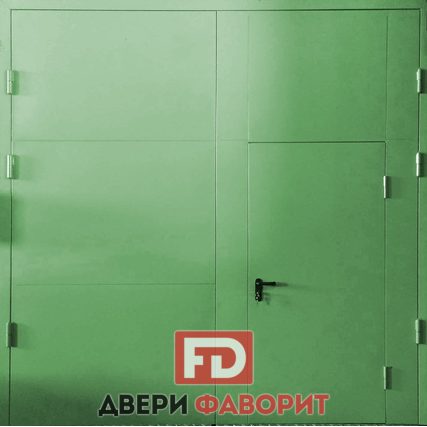 стальные гаражные ворота