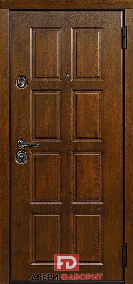 дверь железная в квартиру с мдф