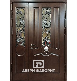 дверь двустворчатая с зеркалами