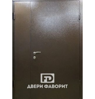 антивандальная двустворчатая дверь для тамбура