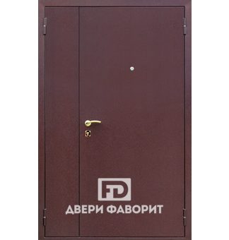 антивендальная двустворчатая дверь для тамбурного помещения