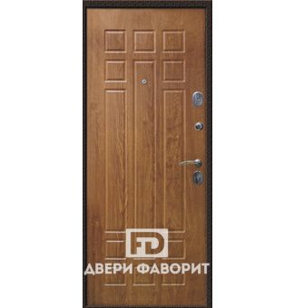 дверь уличная с филенчатым мдф для стандартного по размеру проёма